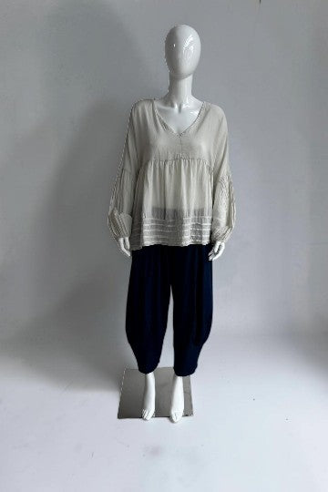 Cotton Artist Smock Top Lagenlook