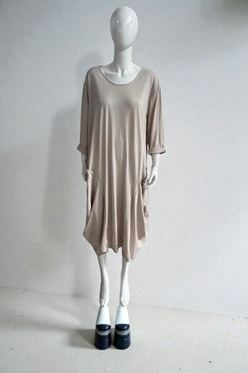 Made in Italy Jersey Cocoon Dress