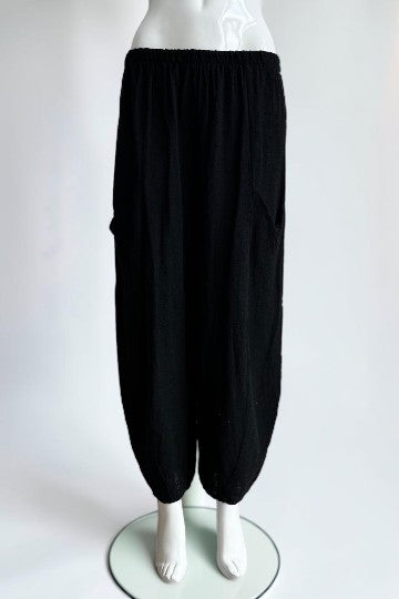 Linen Barrel Lag Pant Lagenlook