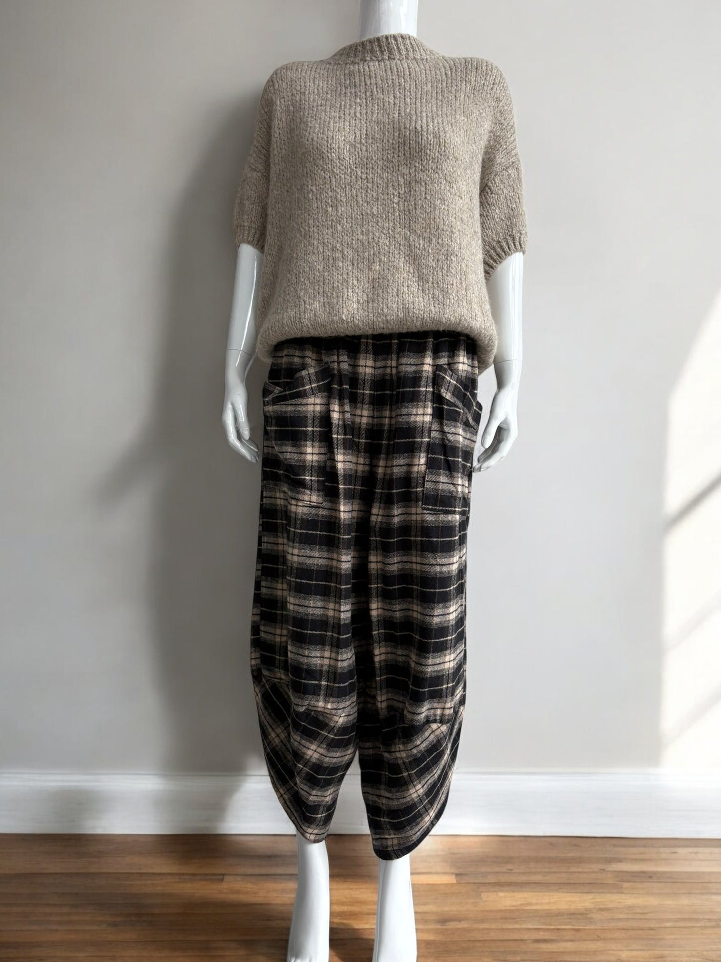 Brushed cotton Shelby Plaid Pant