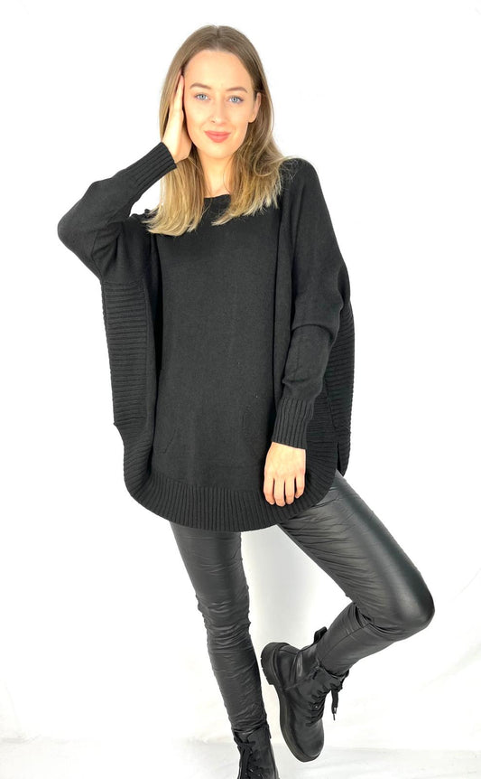 Made in Italy Soft Circle Bottom Knit