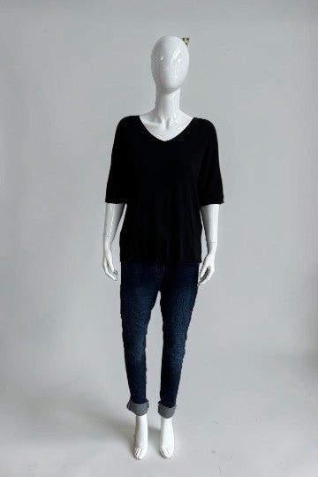 Made in Italy Fine Knit Top