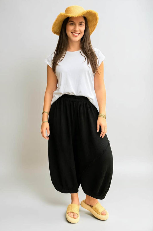 Cotton Frey Balloon Pant