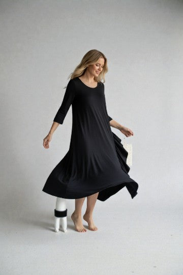 Made in Italy Jersey Cocoon Dress