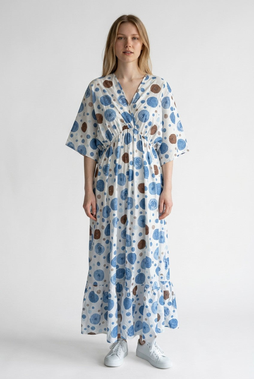 Made in Italy Polka dot Midi Dress