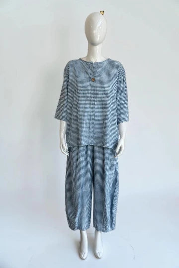 Made in Italy Pintuck Top