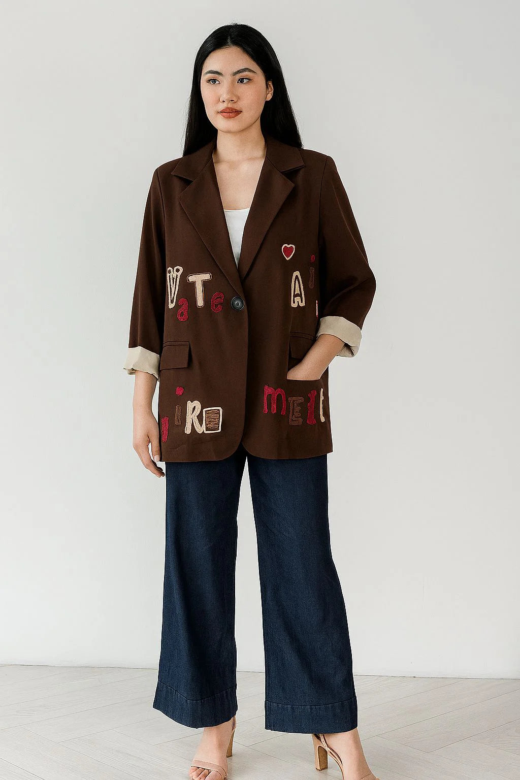Women's Embroided Blazer