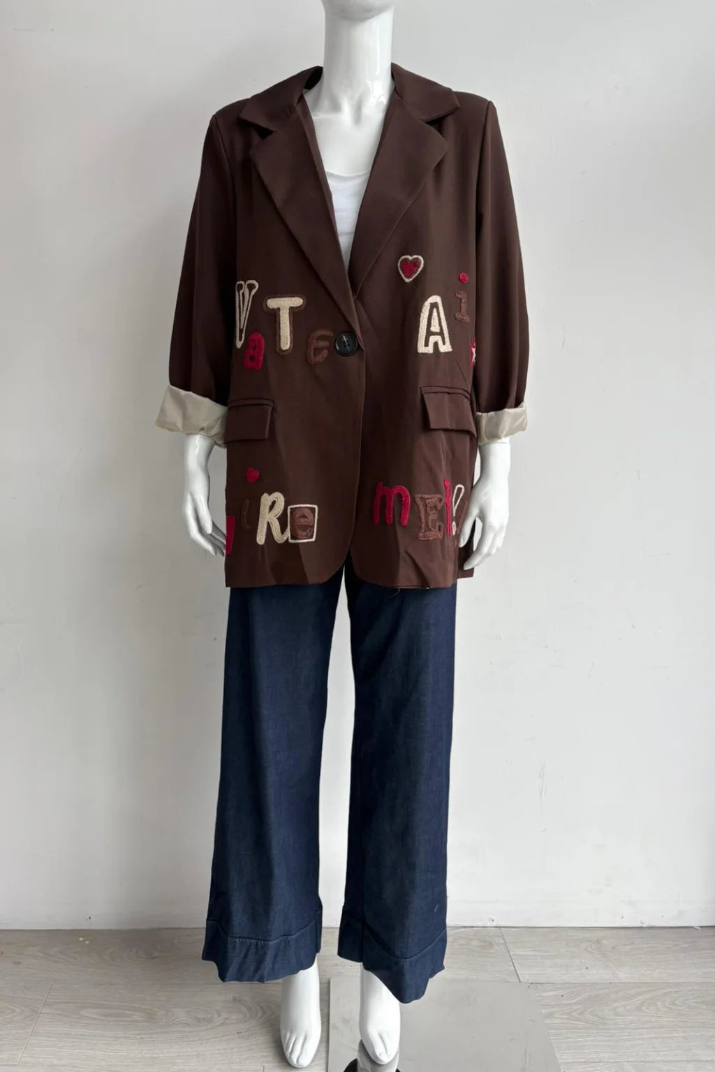 Women's Embroided Blazer