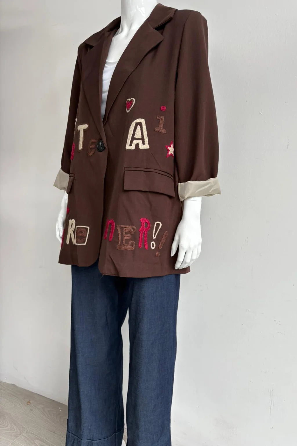 Women's Embroided Blazer