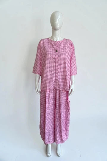 Made in Italy Pintuck Top