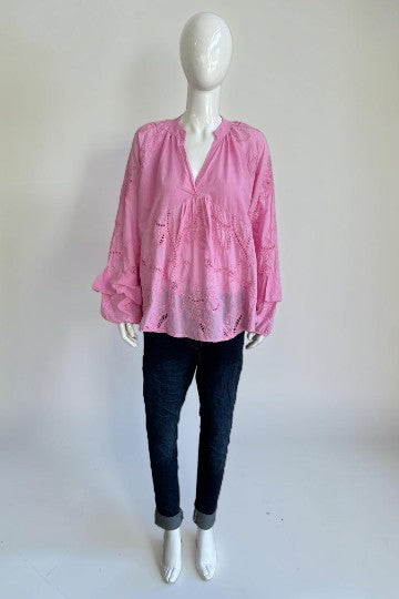 Embroidered Boho Blouse