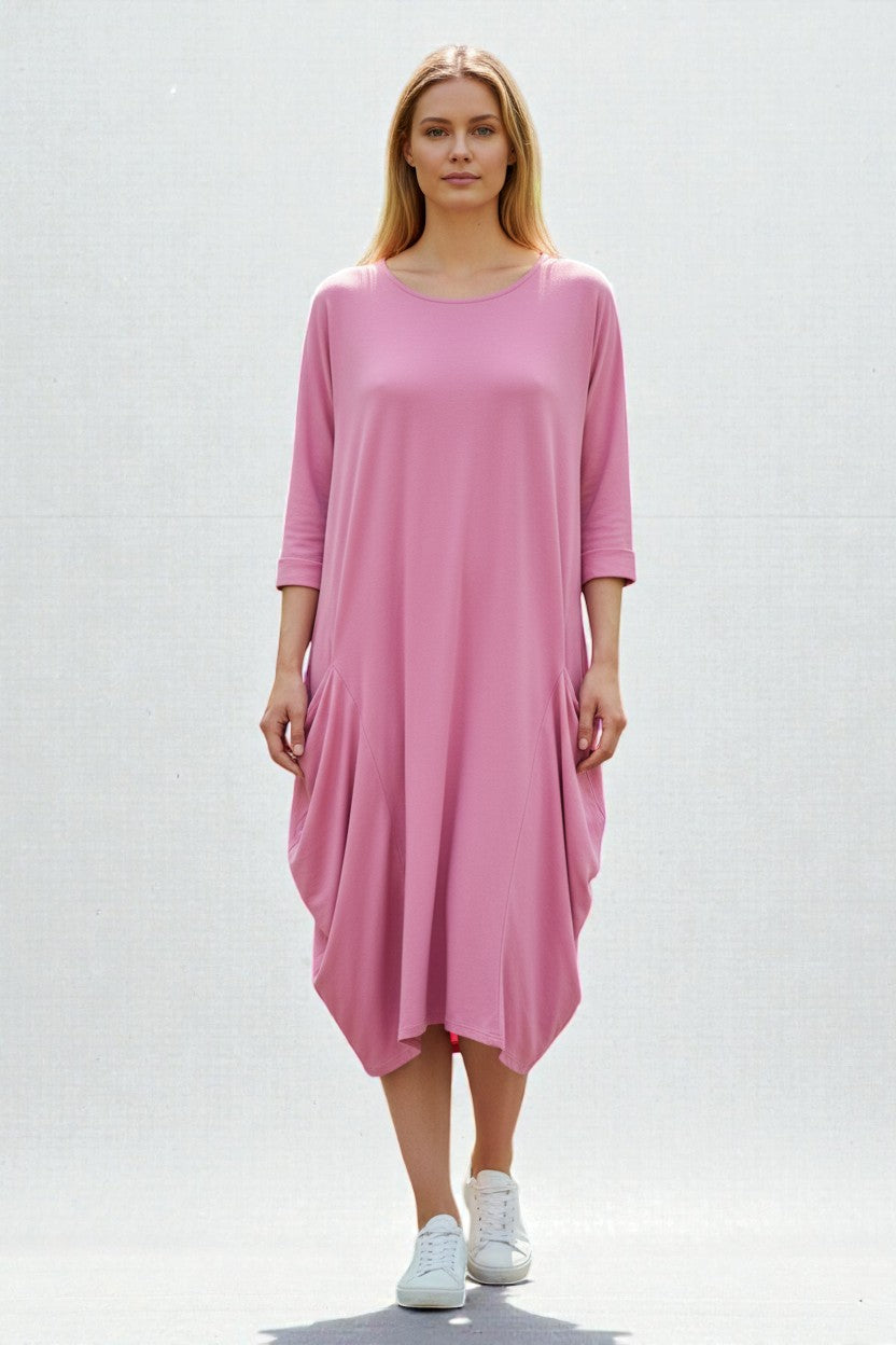 Made in Italy Jersey Cocoon Dress
