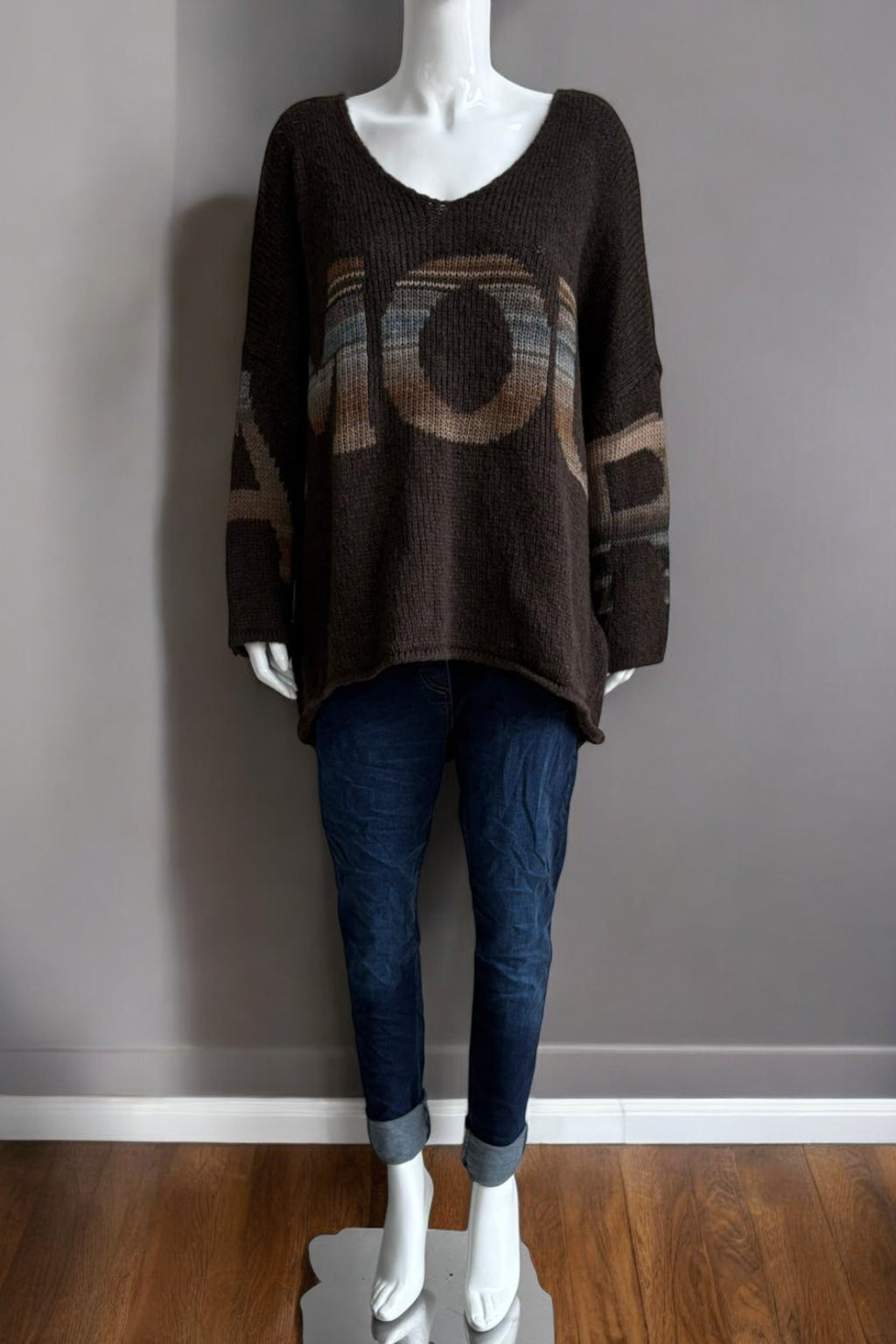 Made in Italy Wool Slouch Amour Jumper