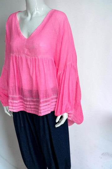 Cotton Artist Smock Top Lagenlook