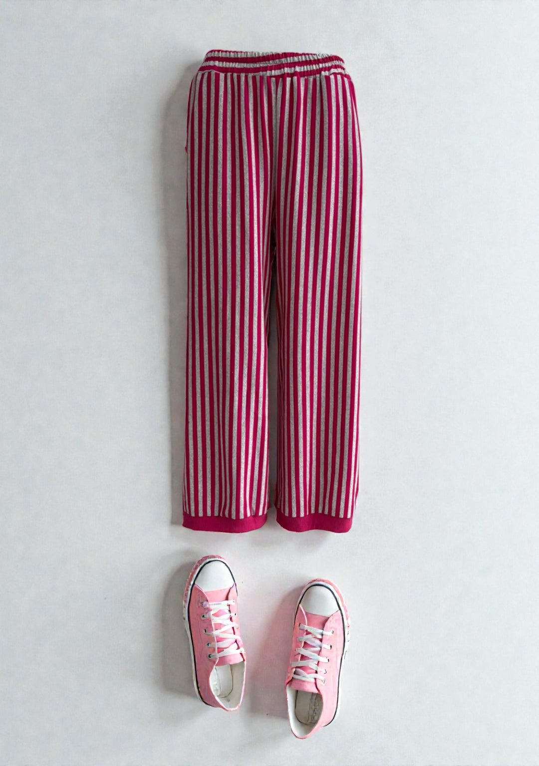 Made in Italy Stripe Balloon Pant