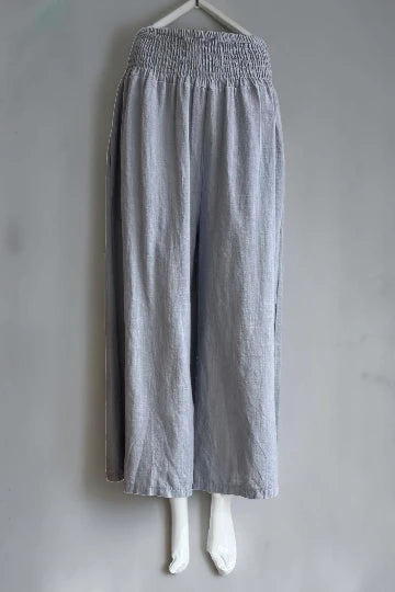 Made in Italy Shirred Elasticated Pant