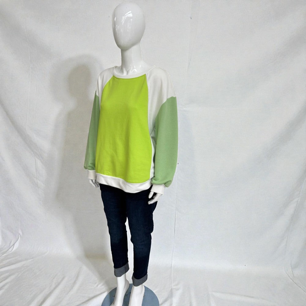 Made in Italy Long Sleeve Multi Colour Casual Top