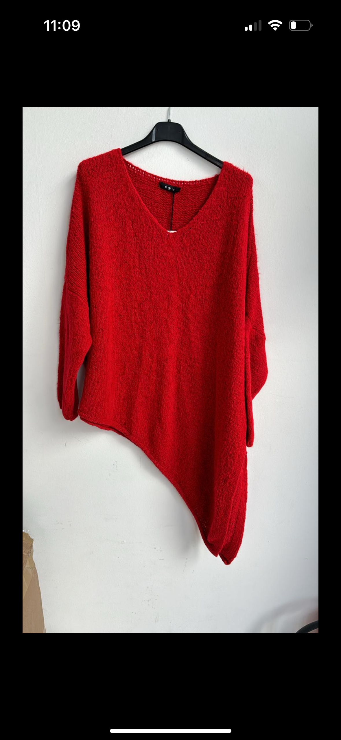 Made in Italy Wool Slant Knit