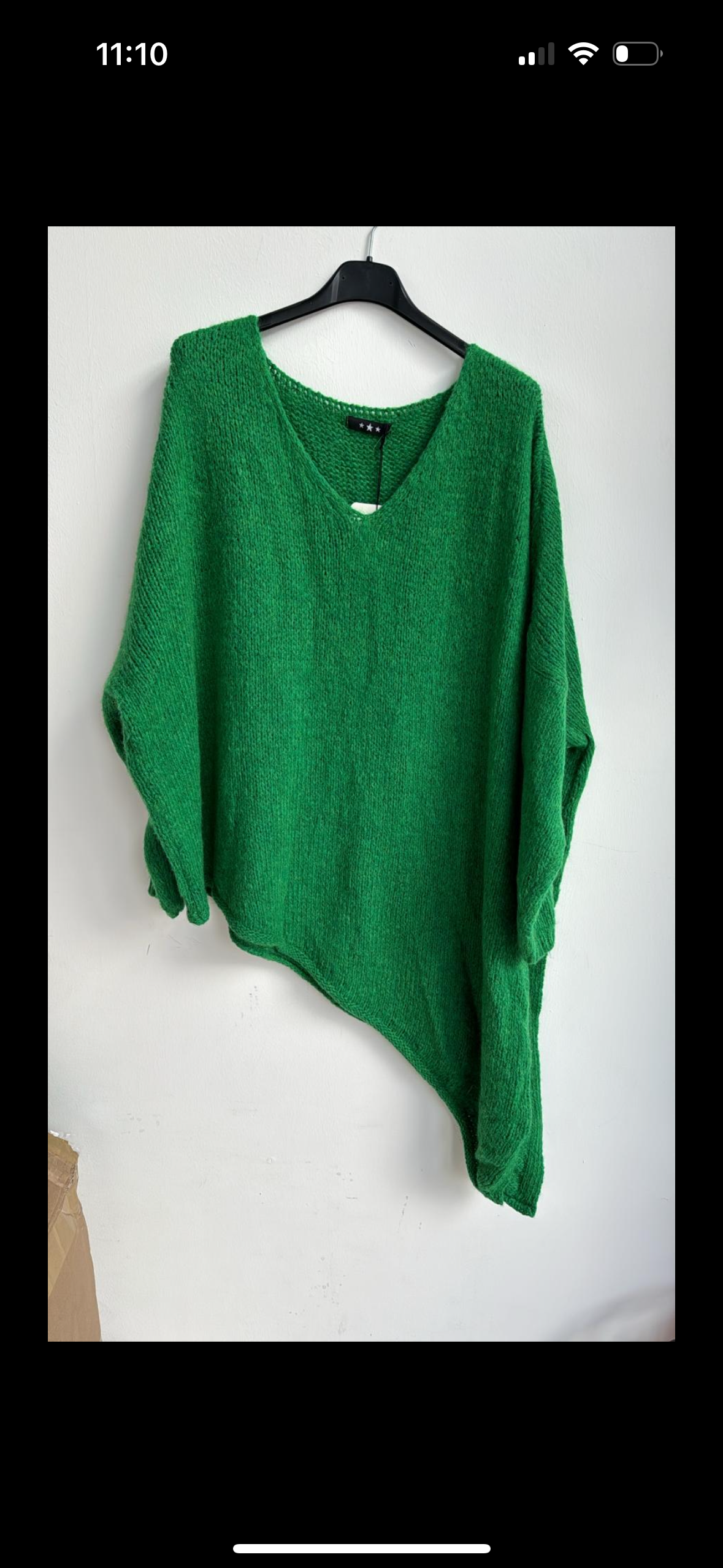 Made in Italy Wool Slant Knit