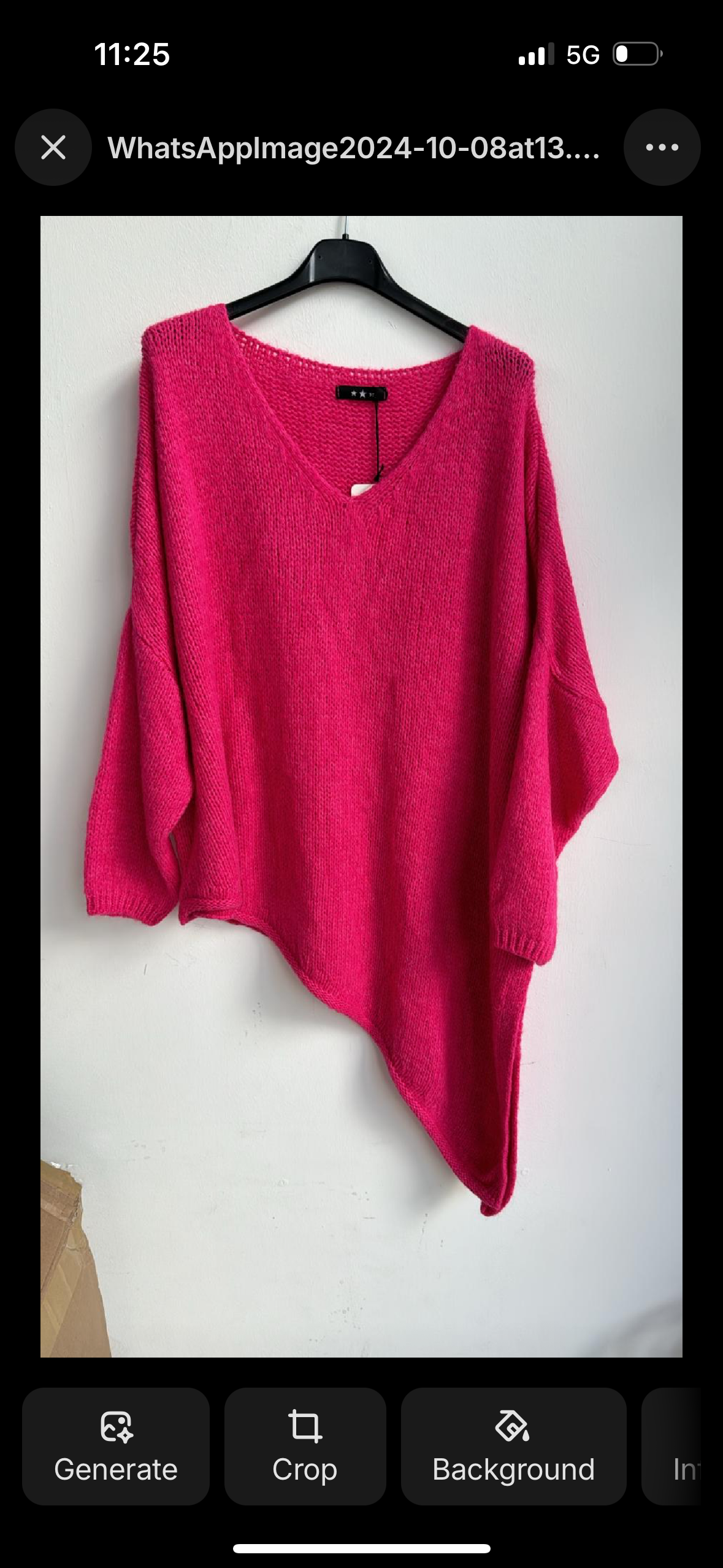 Made in Italy Wool Slant Knit