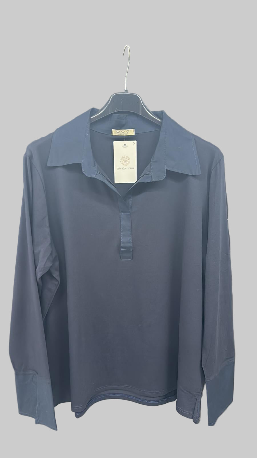 Made in Italy Stretchy Layering Shirt Lagenlook