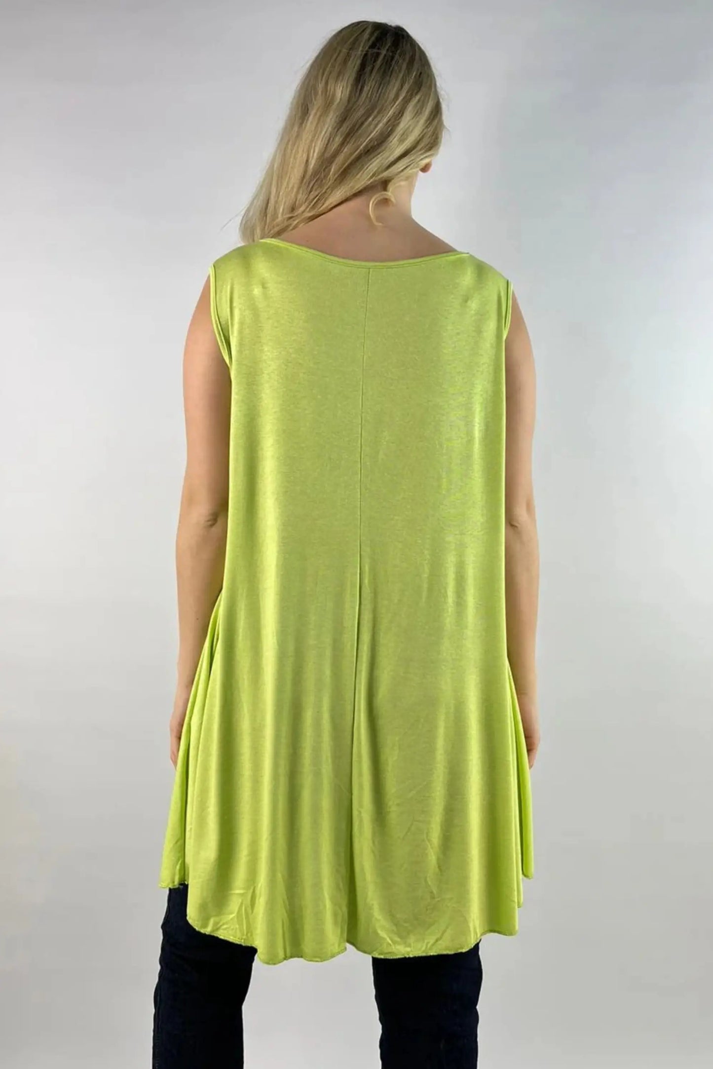 Made in Italy Swing Vest Layering Lagenlook