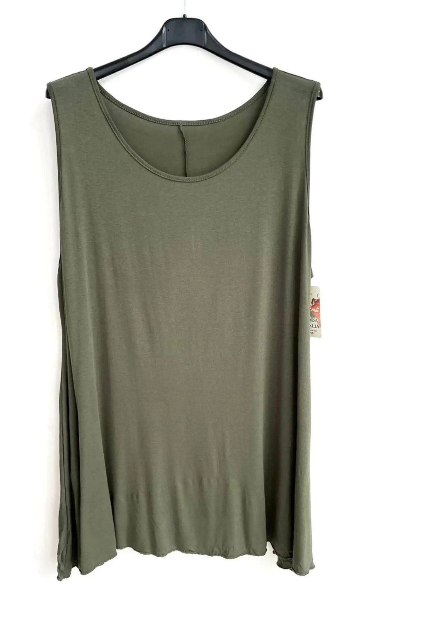 Made in Italy Swing Vest Layering Lagenlook