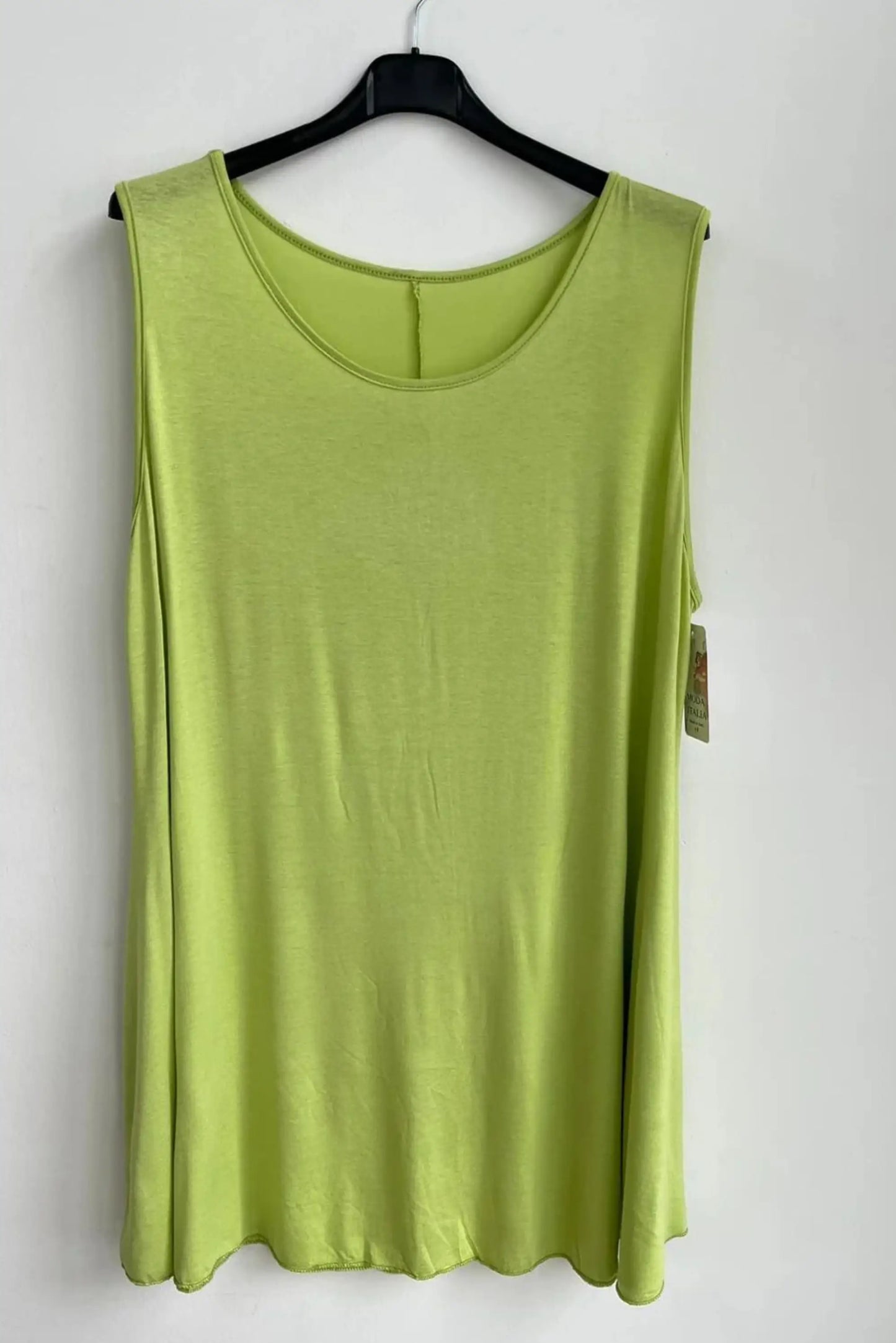 Made in Italy Swing Vest Layering Lagenlook