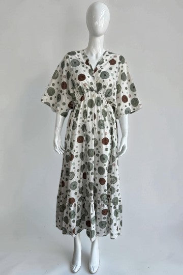 Made in Italy Polka dot Midi Dress