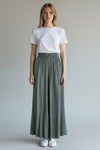 Shirred Elasticated Palazzo Pant