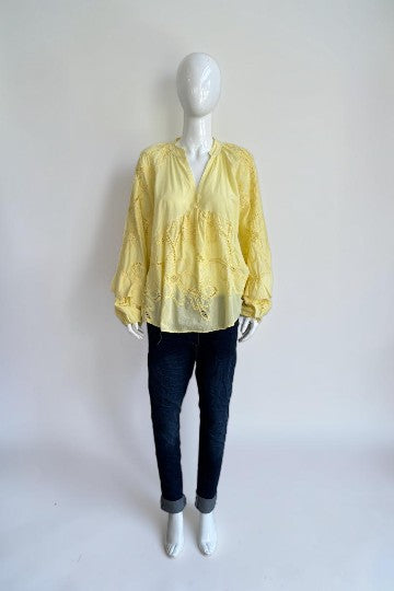 Embroidered Boho Blouse