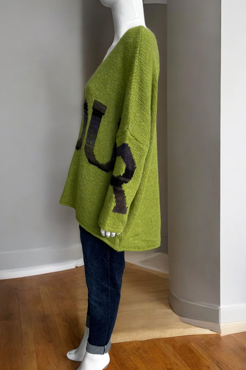 Made in Italy Wool Slouch Amour Jumper