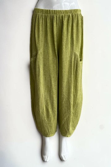 Linen Barrel Lag Pant Lagenlook