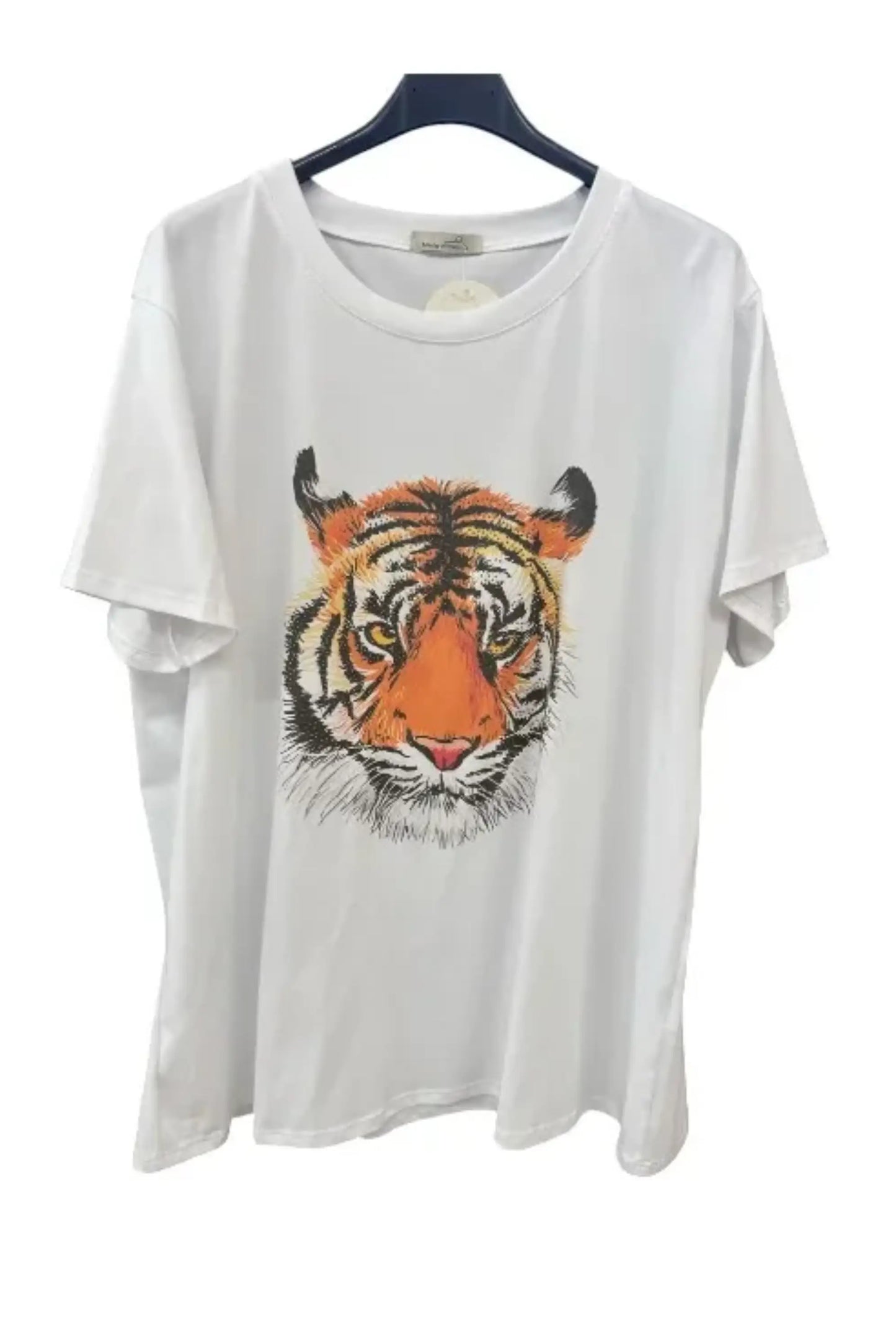 Made in Italy Printed Stretchy T-Shirt