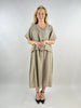 Italian Lagenlook Pure Linen Layered Dress | Made In Italy