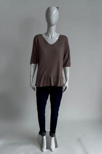 Made in Italy Fine Knit Top