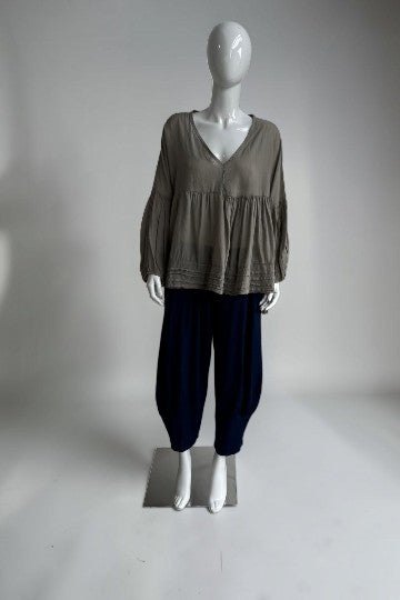 Cotton Artist Smock Top Lagenlook