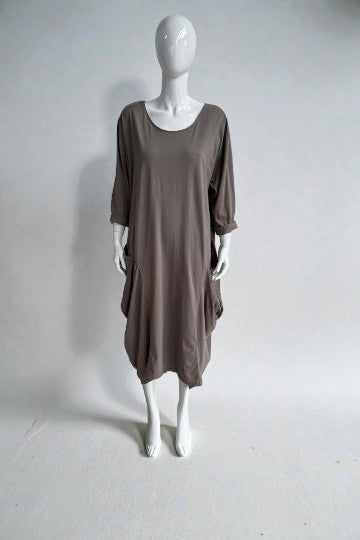 Made in Italy Jersey Cocoon Dress