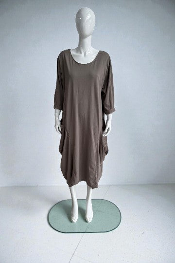 Made in Italy Jersey Cocoon Dress