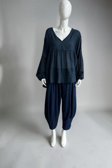 Cotton Artist Smock Top Lagenlook