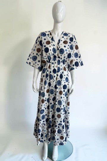 Made in Italy Polka dot Midi Dress