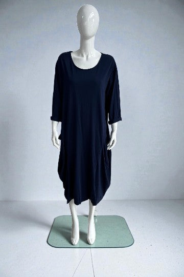 Made in Italy Jersey Cocoon Dress