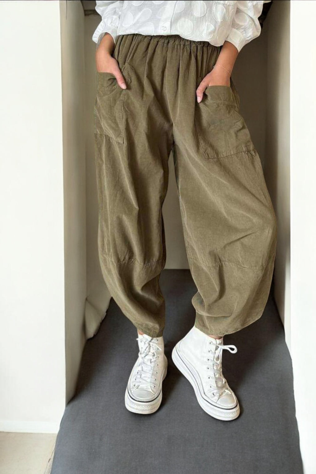 Made in Italy Corduroy Shelby Pant