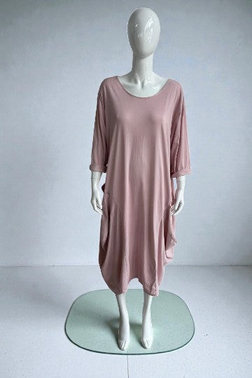 Made in Italy Jersey Cocoon Dress