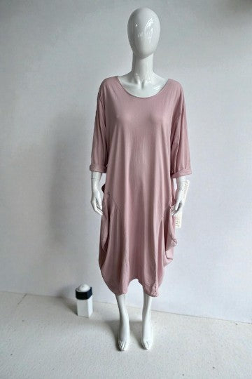 Made in Italy Jersey Cocoon Dress
