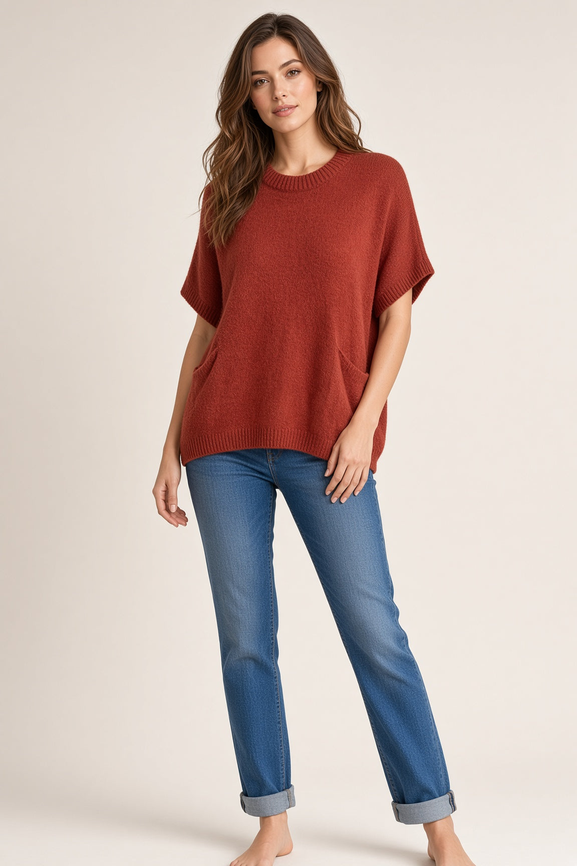 Wool One Pocket Knit