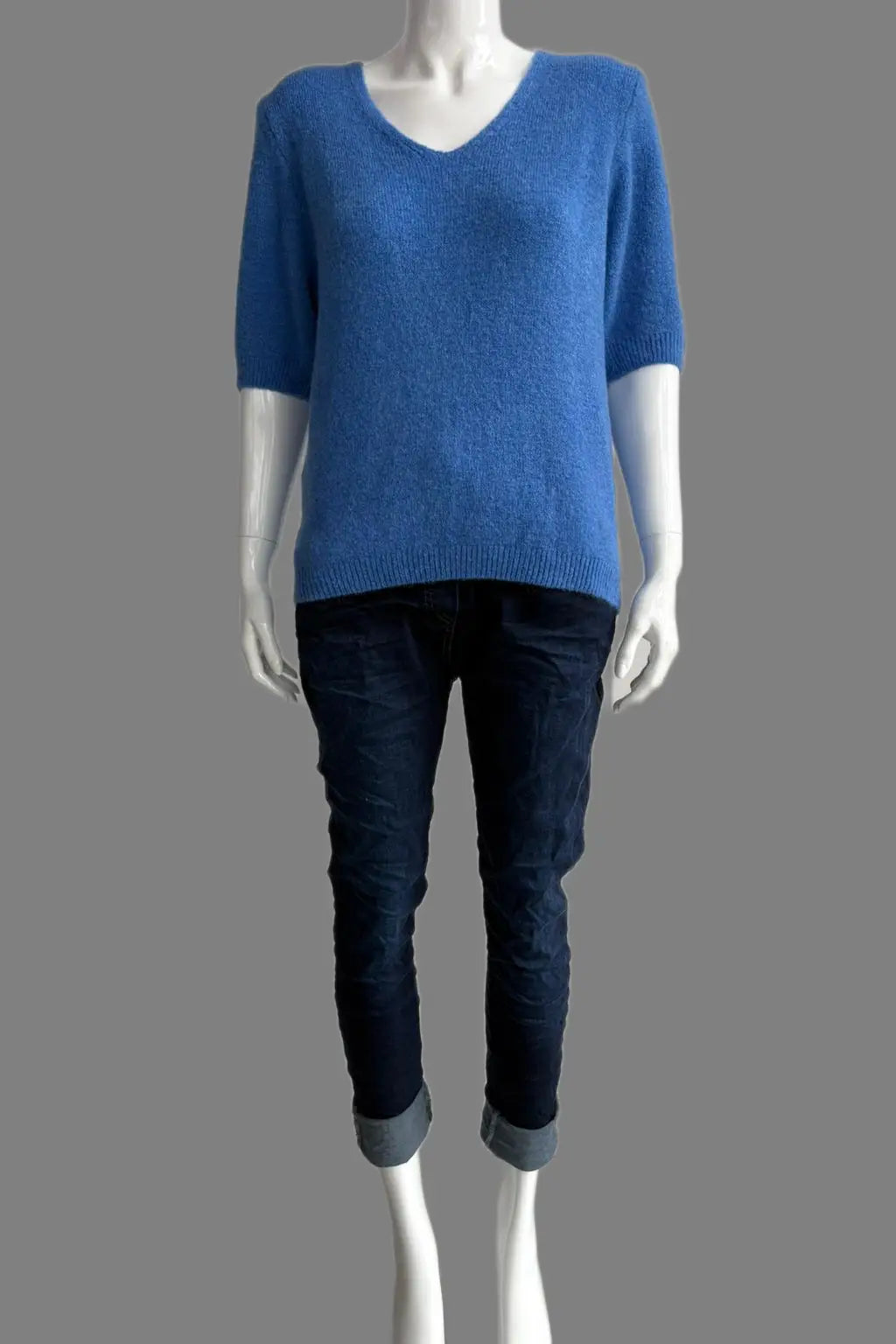 Wool Short Sleeve Jumper