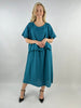 Italian Lagenlook Pure Linen Layered Dress | Made In Italy