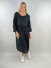 Made in Italy Cotton Smock Dress Lagenlook