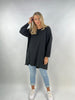 Made In Italy Pocket front Sweat Tunic Lagenlook